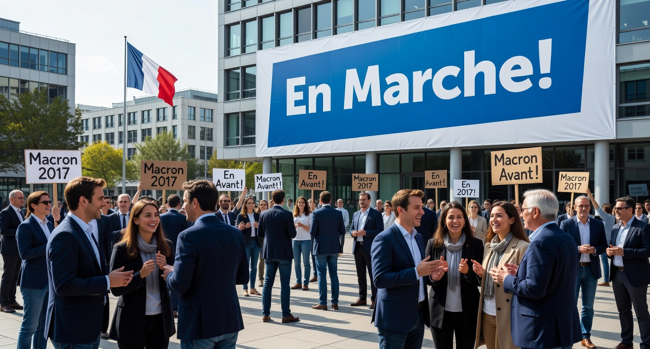 Macron et son mouvement 'En Marche !' : la recette d'un nouveau paysage politique