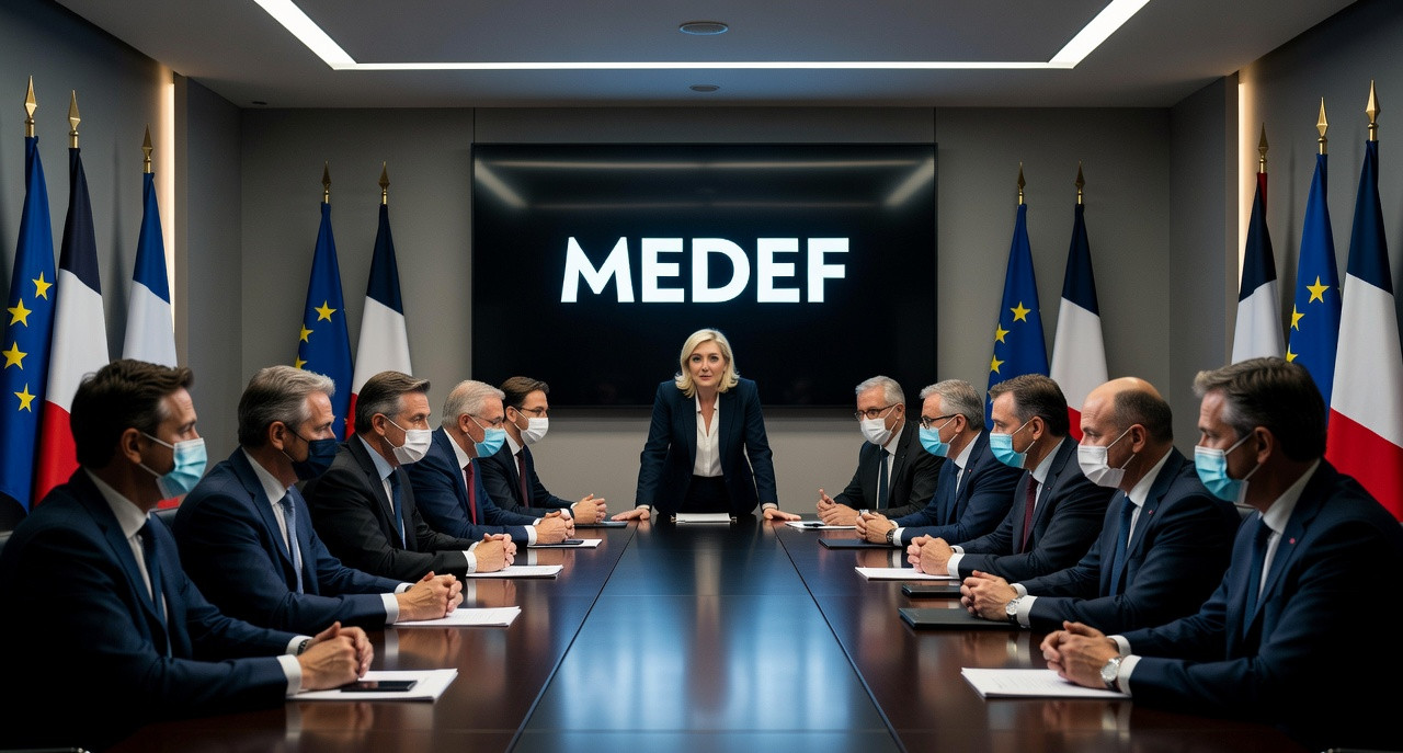 Marine Le Pen face au Medef : l’extrême droite tente de séduire les patrons