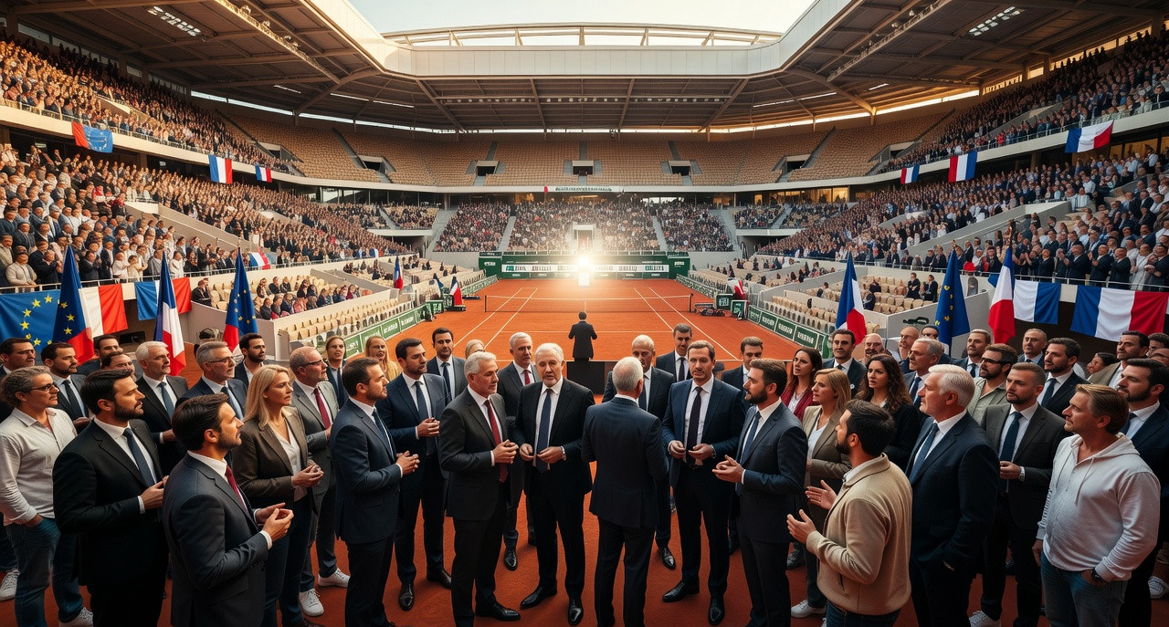 RN à Roland-Garros : les patrons divisés entre peur et fascination du 'flou' économique
