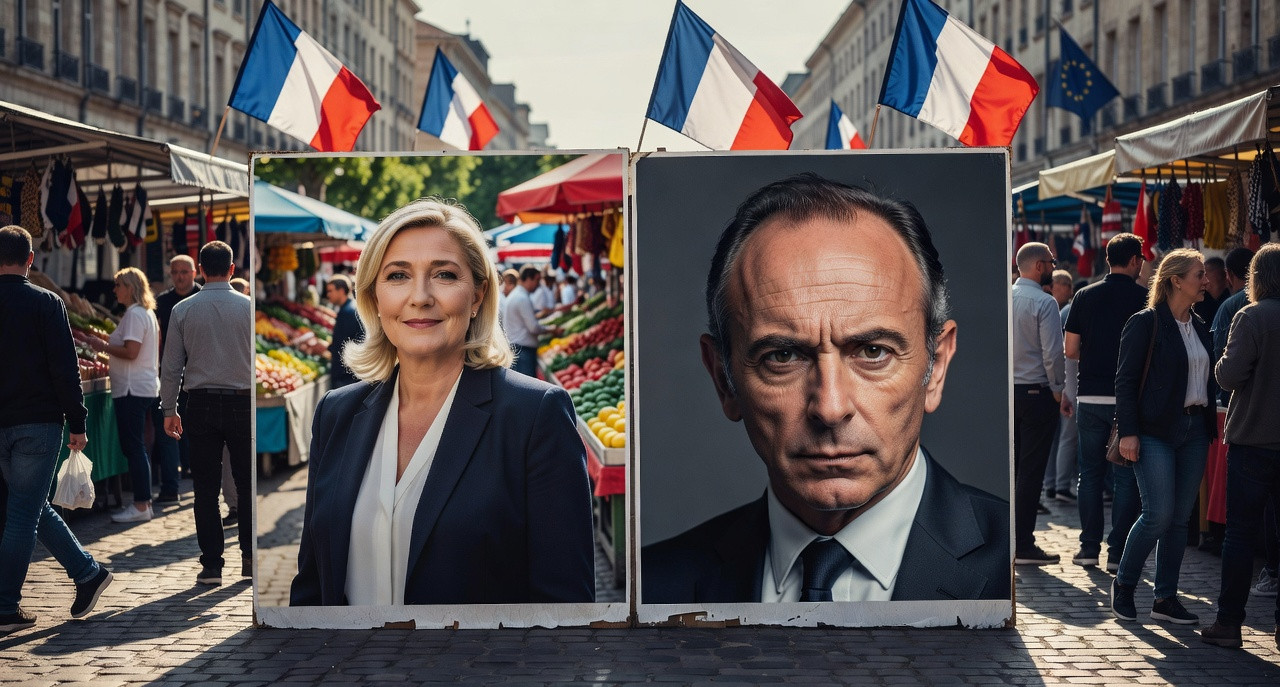 Extrême droite divisée : la stratégie de Marine Le Pen face à la radicalité de Zemmour