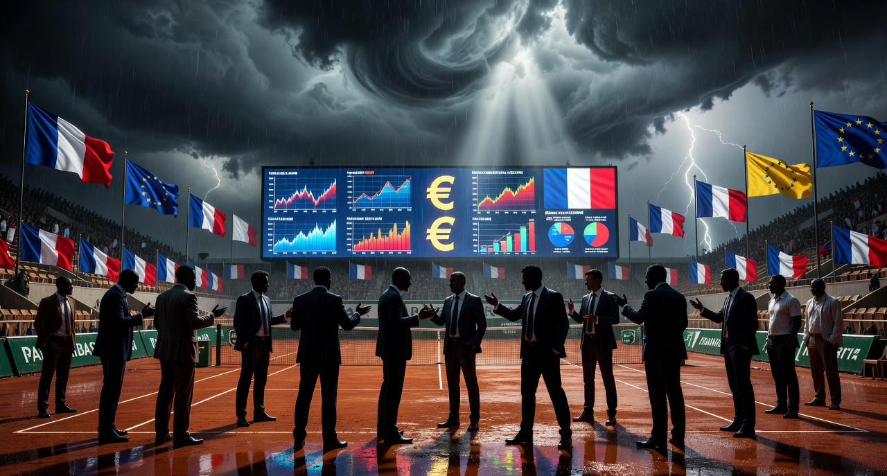 Débat économique à Roland-Garros : gauche unie contre droite divisée, l'UE sous les projecteurs