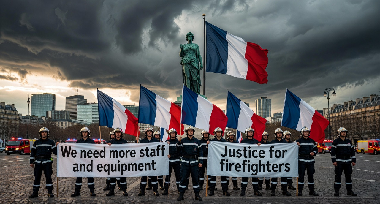 Pompiers en grève illimitée : le gouvernement sous pression face aux revendications sociales