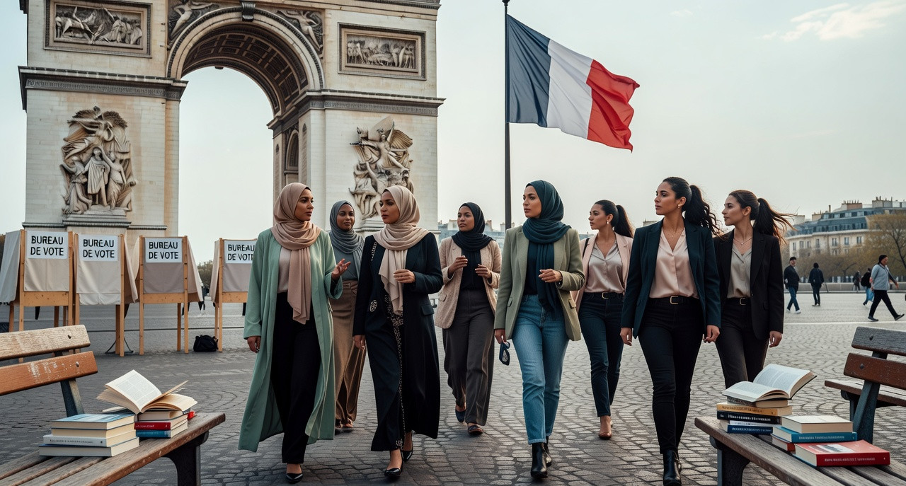 Le RN veut interdire le voile dans l’espace public et sanctionner les femmes qui le portent