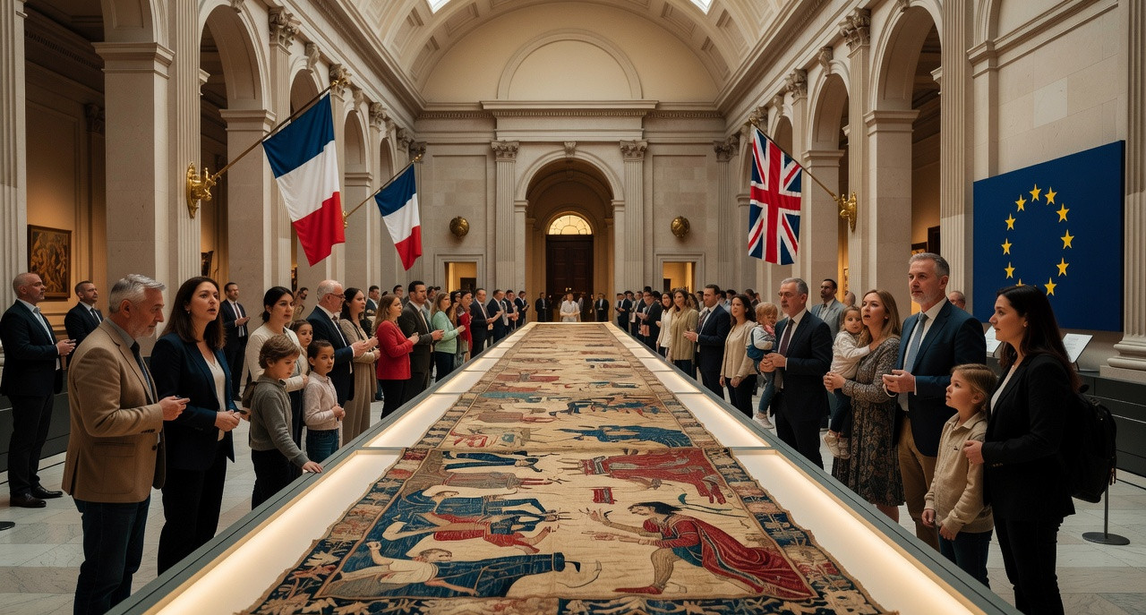 Macron offre la Tapisserie de Bayeux à Londres : un geste politique sous couvert culturel ?