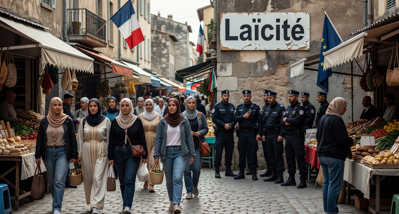 Voile dans l’espace public : la gauche s’insurge contre la xénophobie d’État du RN