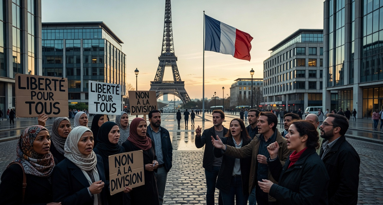 Voile islamique : la gauche et l'extrême droite s'affrontent sur un terrain miné