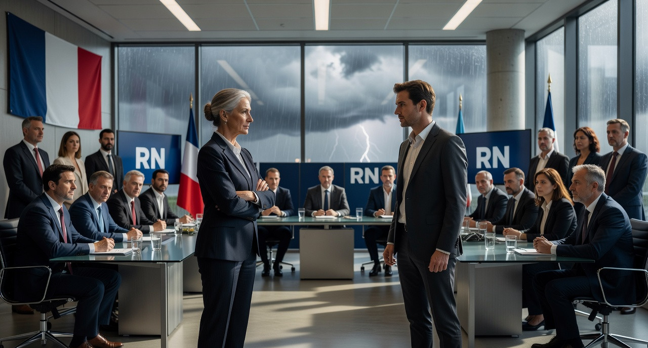 RN : Marine Le Pen reprend le contrôle face à Bardella, l’entente se fissure