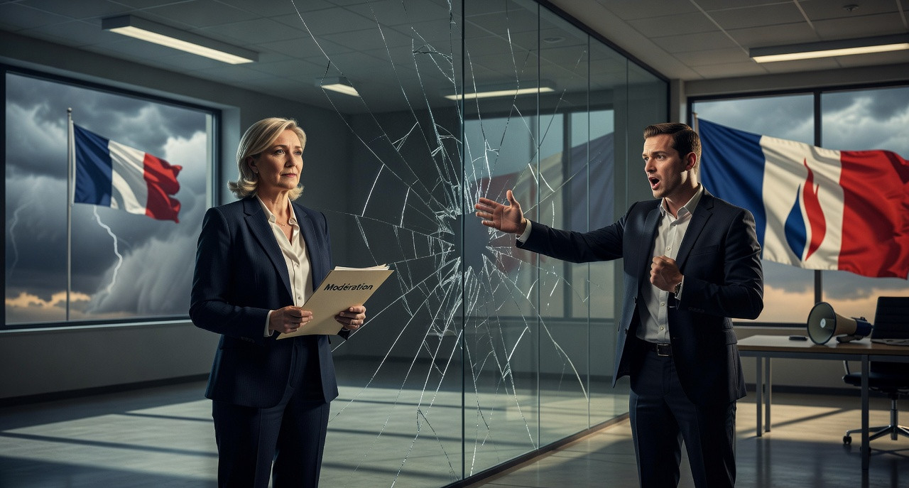 Extrême droite : la guerre des deux visages au RN entre Le Pen et Bardella menace l’unité du parti