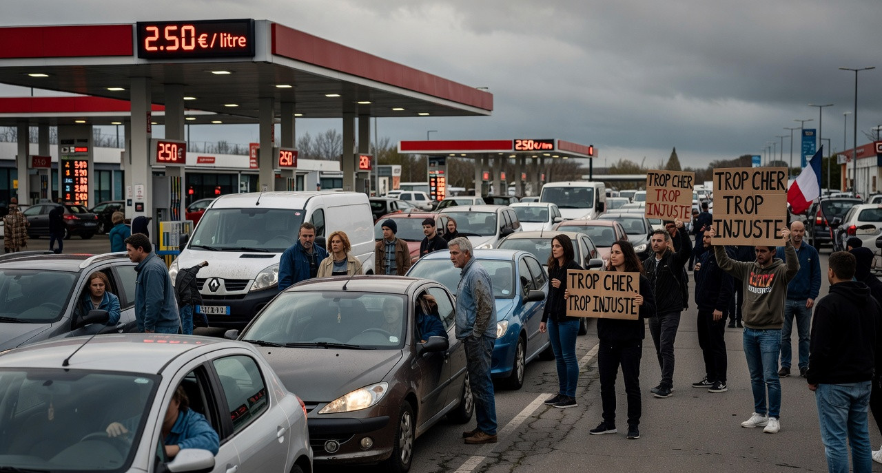 Carburants à 2,50 € : la France au bord de la crise sociale ?