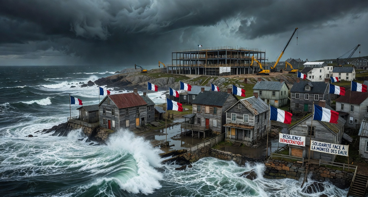 Climat: Miquelon-Langlade, premier village français condamné à fuir les flots