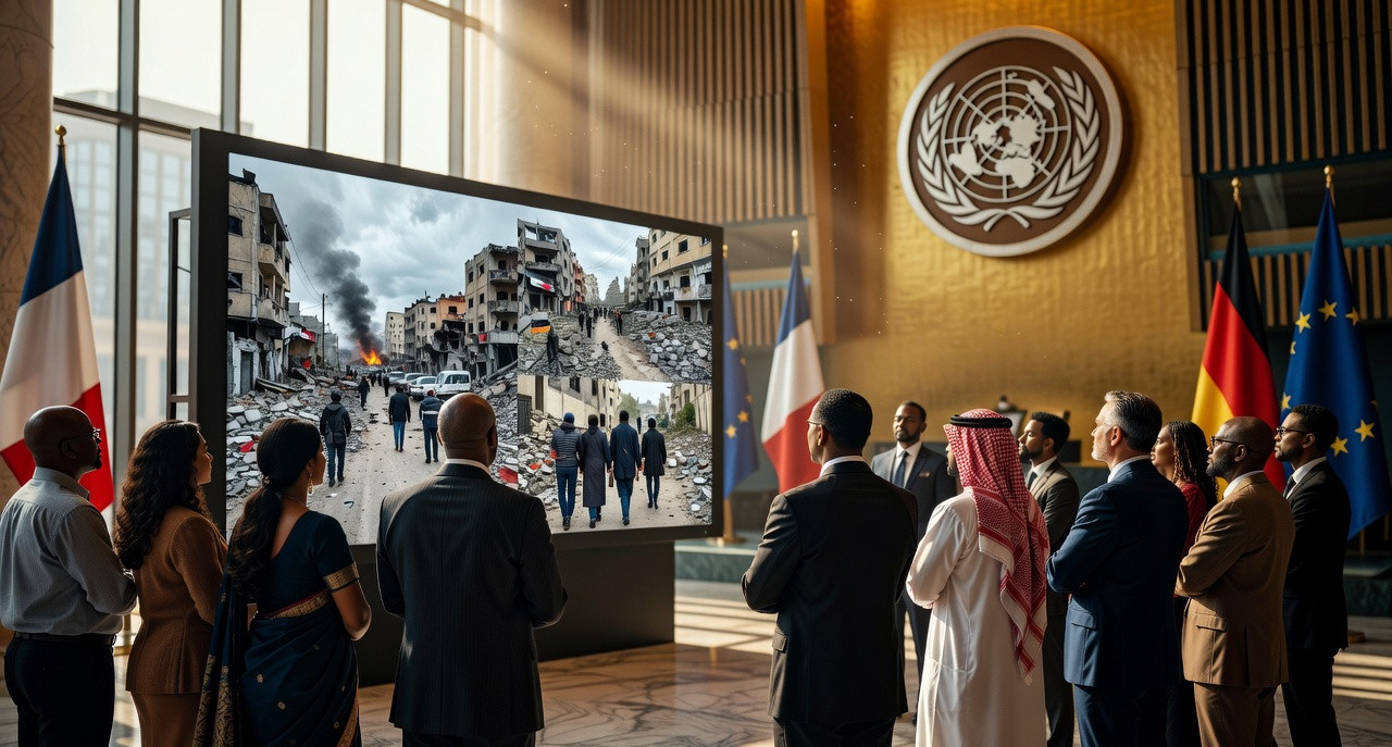 Macron à l'ONU : « Le monde se divise, l'Europe doit résister »