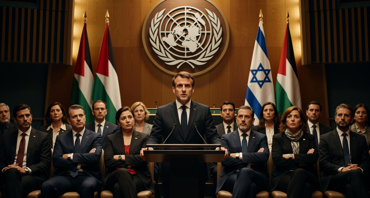 Macron à l'ONU : Le Hamas en Cisjordanie ? L'Élysée tente de corriger une bourde historique