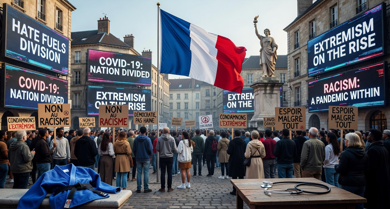 Covid qui resurgit, Riner ciblé par la fachosphère : la droite radicale en embuscade