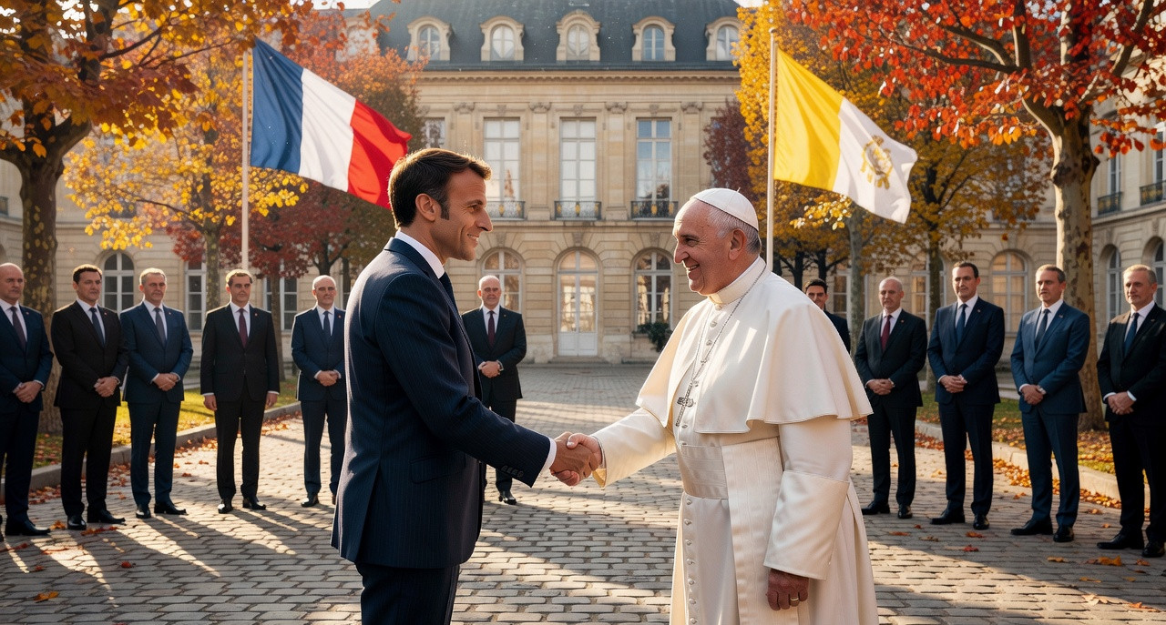 Macron et les papes : une alliance stratégique ou un calcul politique ?