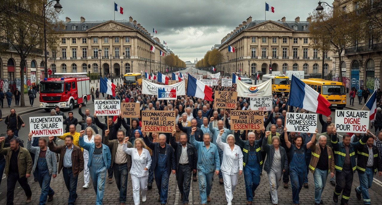 Fonctionnaires en colère : la France au bord d’un blocage social historique