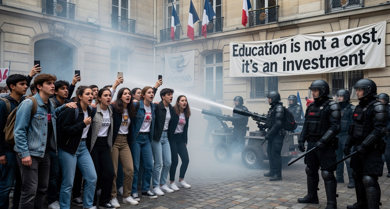 Blocages en lycées : la colère des élèves se transforme en mouvement politique face au gouvernement