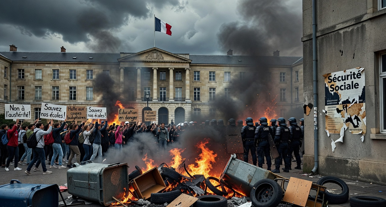 Crise sociale : le gouvernement Lecornu sous pression face aux lycéens en colère et aux fonctionnaires en grève