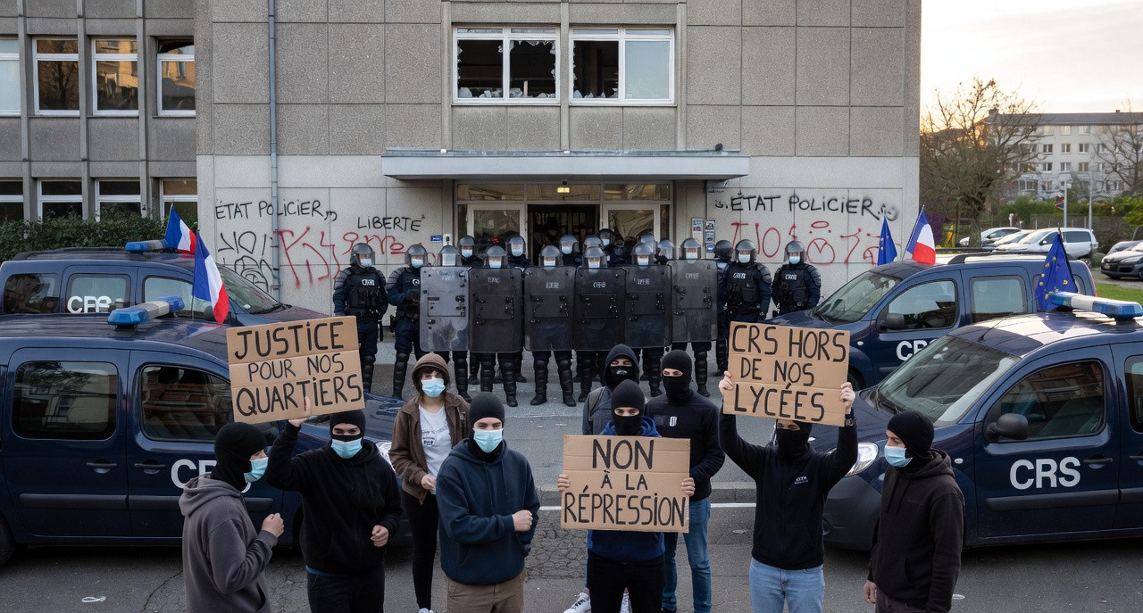 Blocus lycéens : entre légitimité des revendications et dérive violente