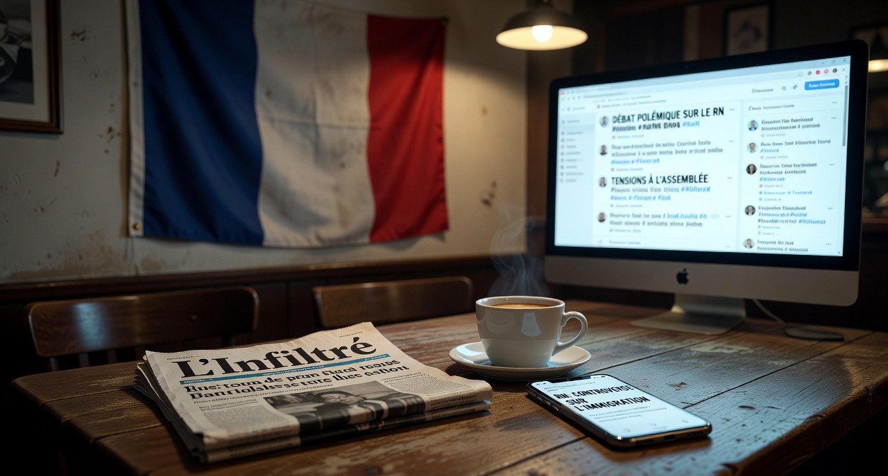 Nouveau média d'extrême droite : la taupe du RN reste un mystère