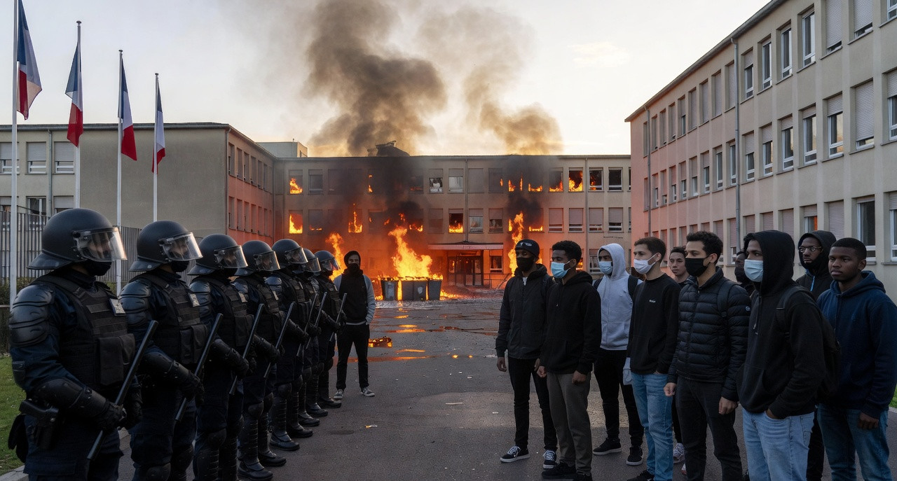 Blocages violents dans les lycées : le gouvernement accuse LFI et l'ultragauche, Bompard dénonce un 'complot'