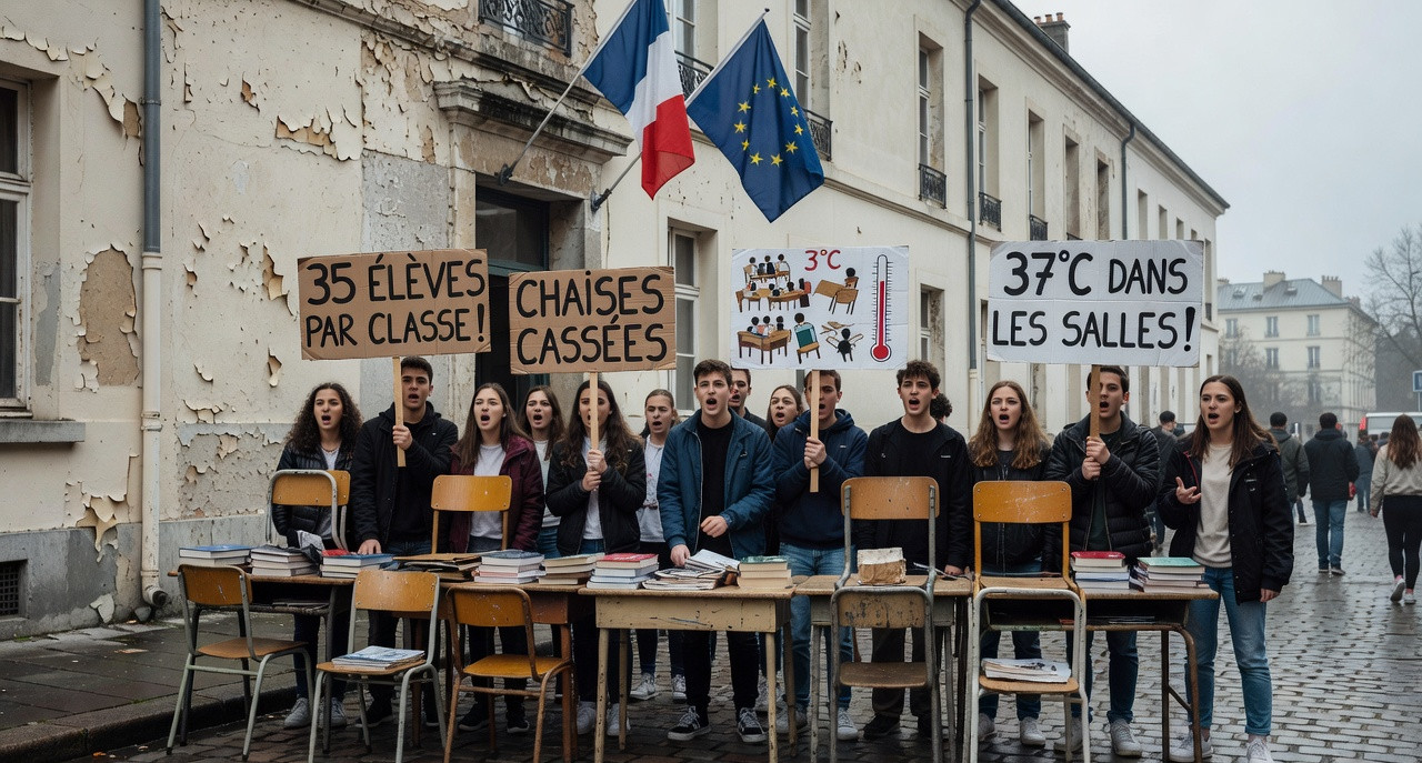Éducation en crise : lycéens en colère contre les classes surchargées et l'abandon scolaire