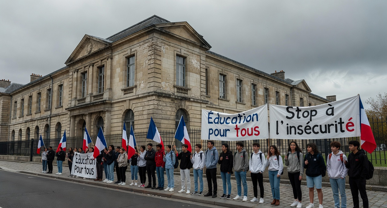 Blocages lycéens : le gouvernement sous pression, Geffray promet un 'plan choc'