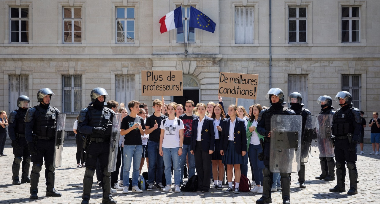 Bardella et Lecornu face aux lycéens : instrumentalisation et tensions antisémite