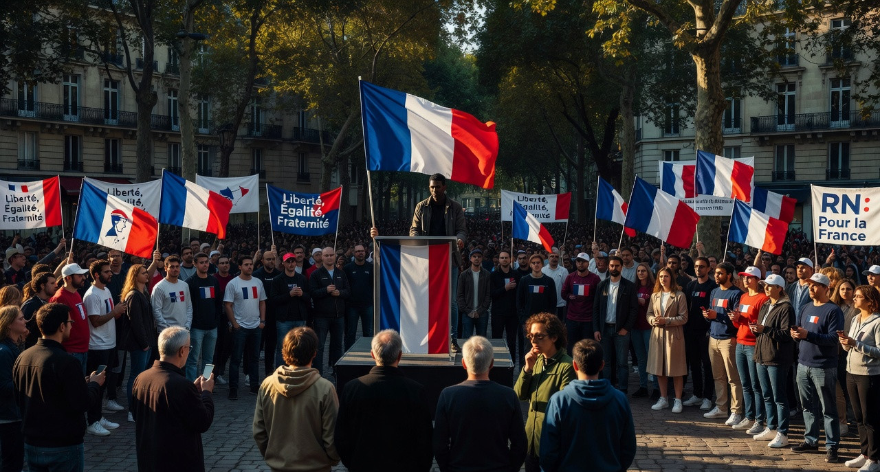 RN en mode bunker : Marine Le Pen défend Bardella sous le feu des révélations antisémites et des divisions internes
