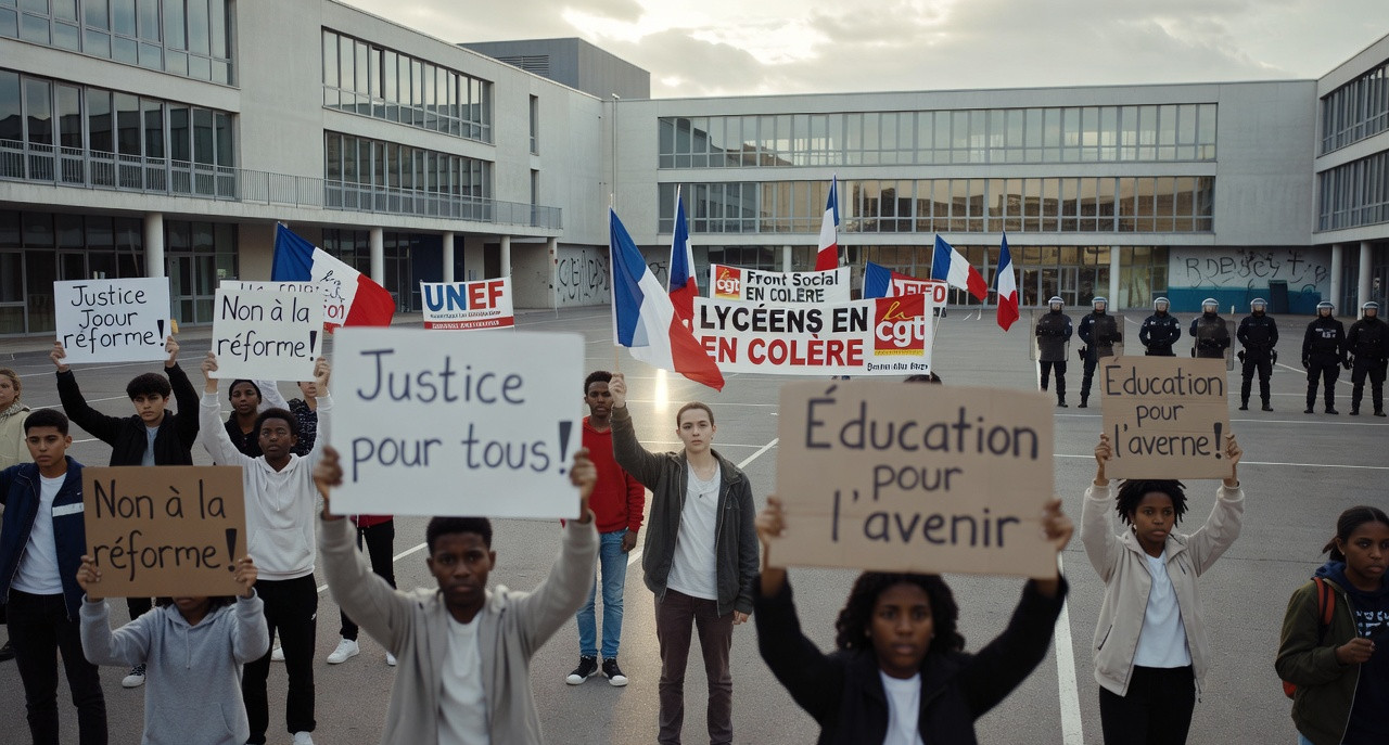 Scandale politique : un lycéen activiste accusé d’être un pantin macroniste
