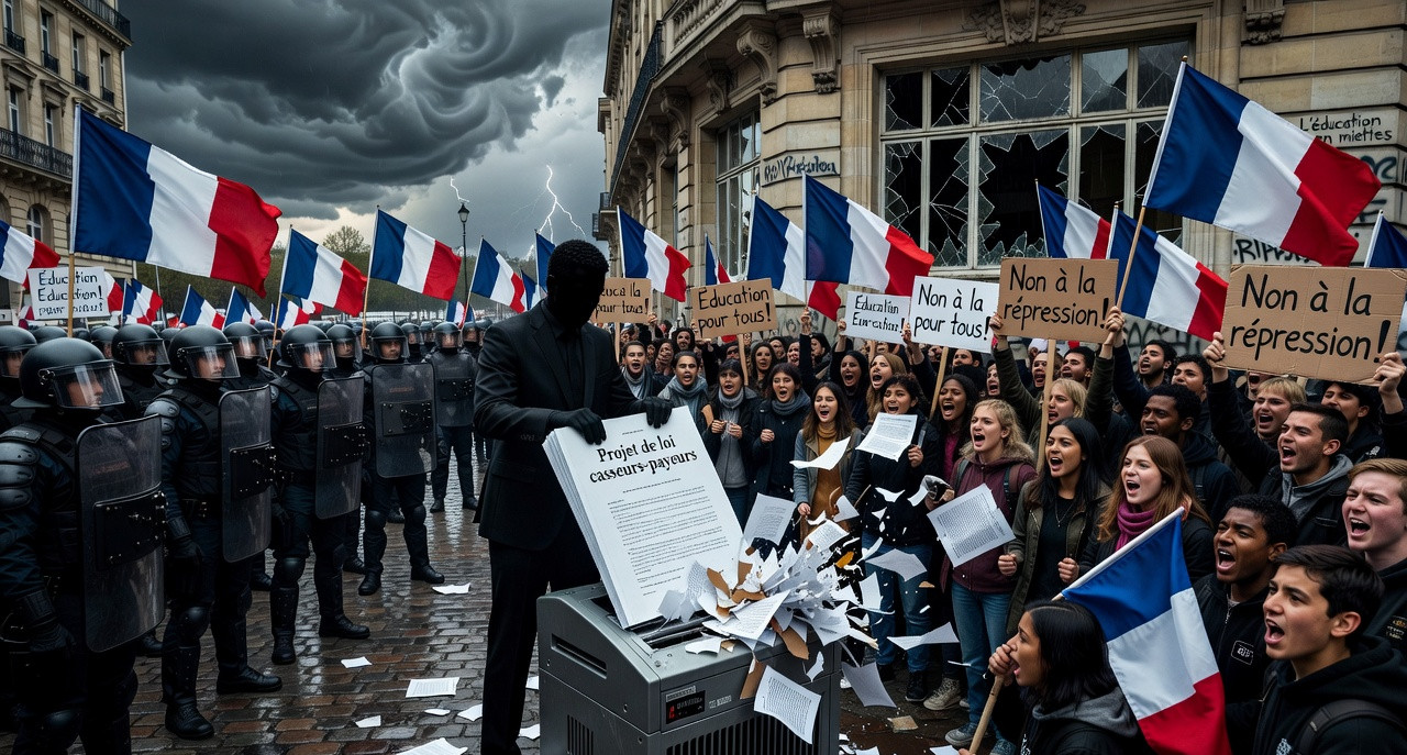 Projet de loi 'casseurs-payeurs' : une machine de guerre contre les manifestants