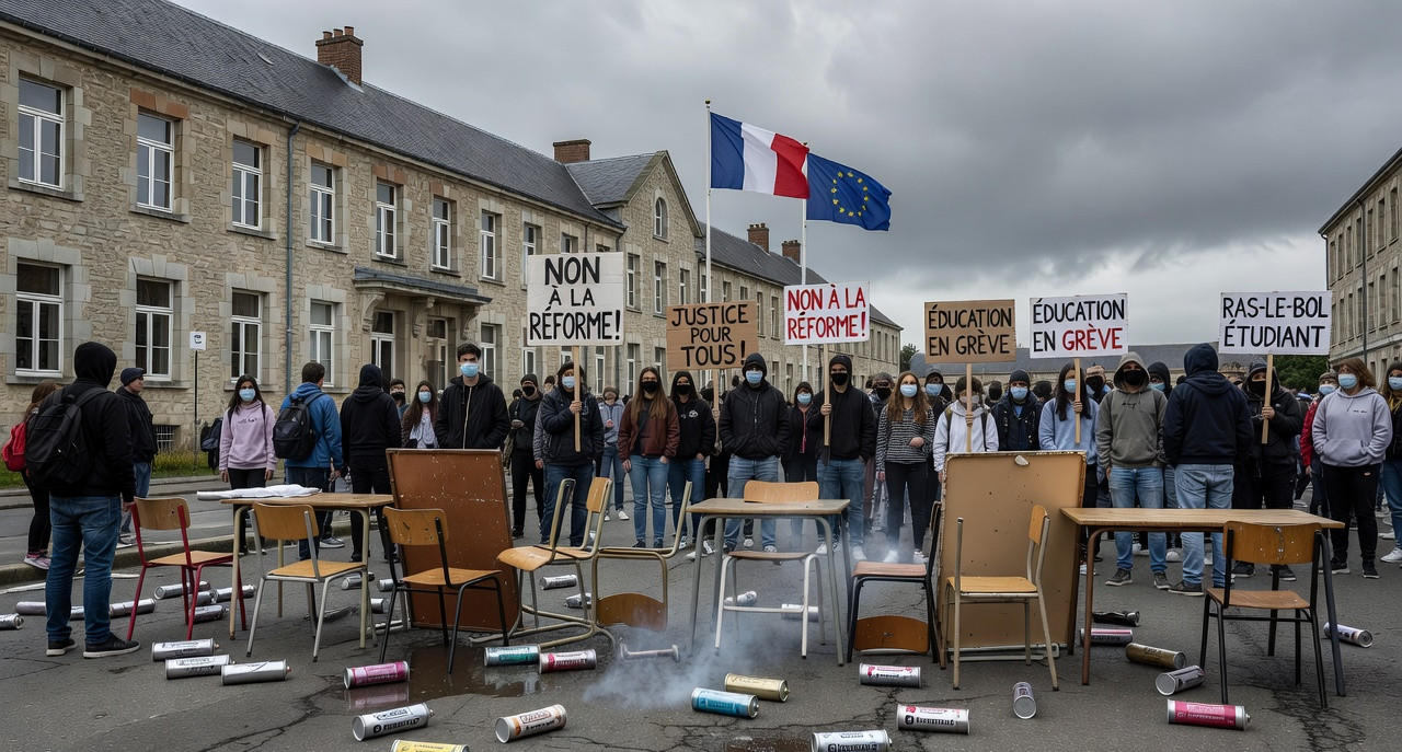 Crise dans les lycées : Lecornu joue la comédie tandis que la colère sociale grandit