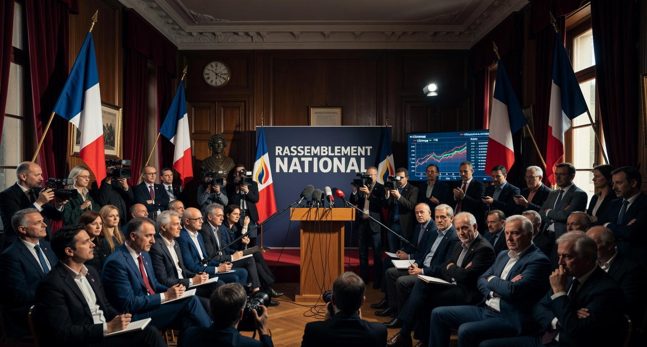 RN en pleine tourmente : Le contre-budget de Le Pen éclipsé par l'affaire Bardella