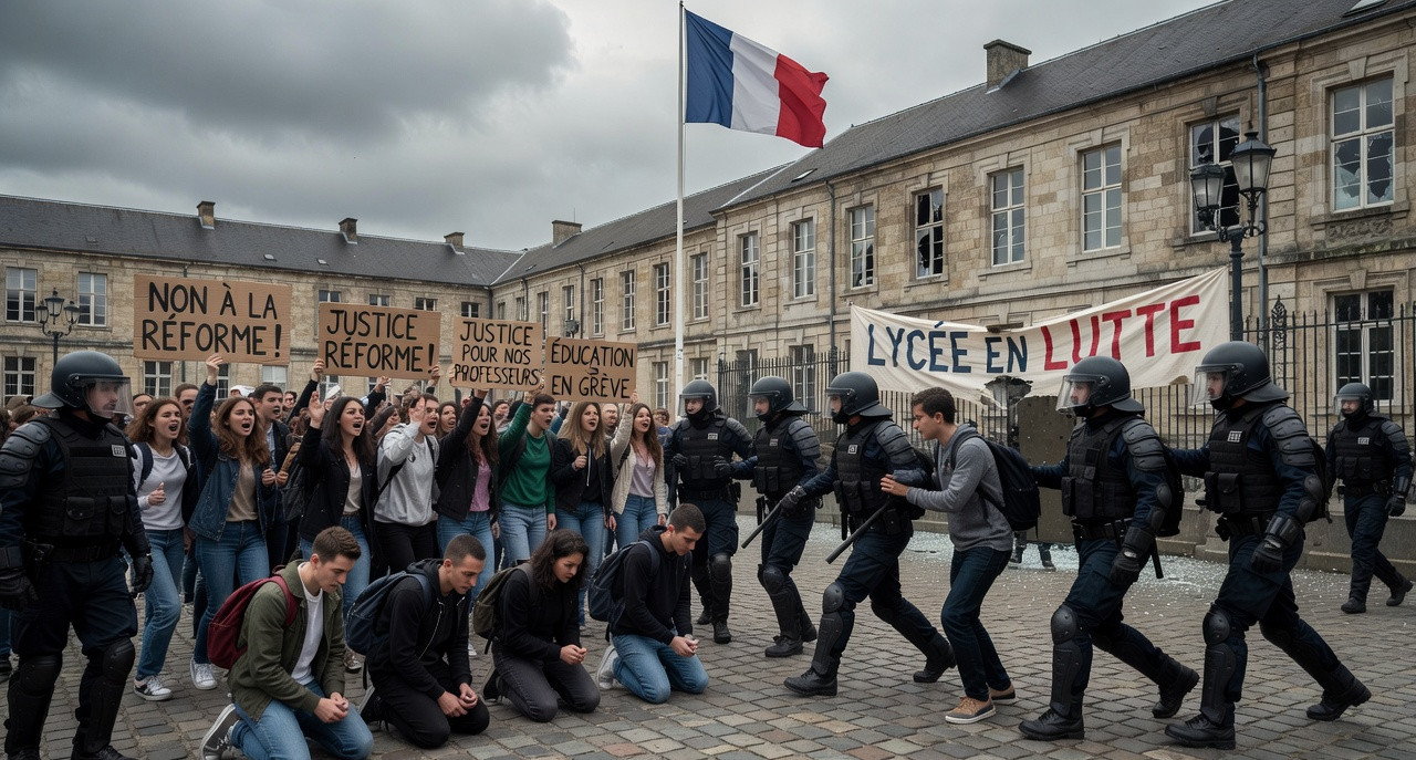 L'État réprime-t-il la jeunesse ? 5 000 lycéens interpellés en 5 jours