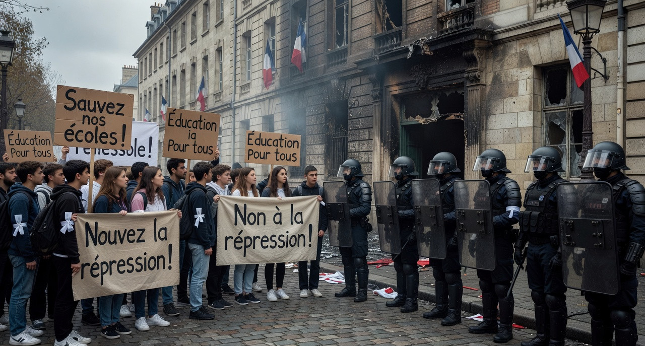 Mobilisation lycéenne : le gouvernement accuse LFI d’instrumentaliser la jeunesse