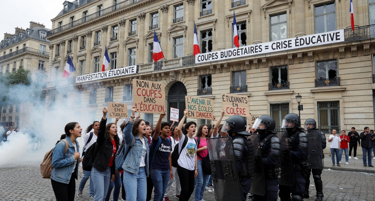 Crise des lycées : la droite dénonce une instrumentalisation politique et un laxisme policier