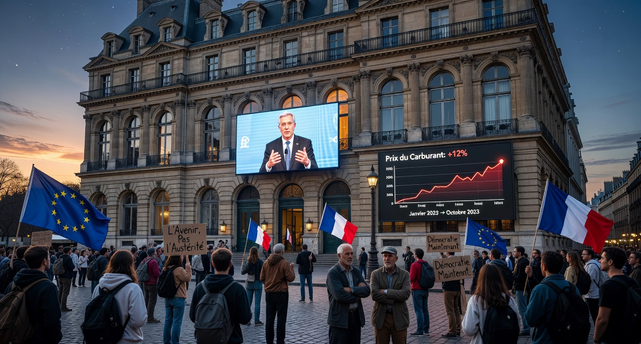 Lecornu en urgence : stocks de gazole, lycéens en colère et budget en péril