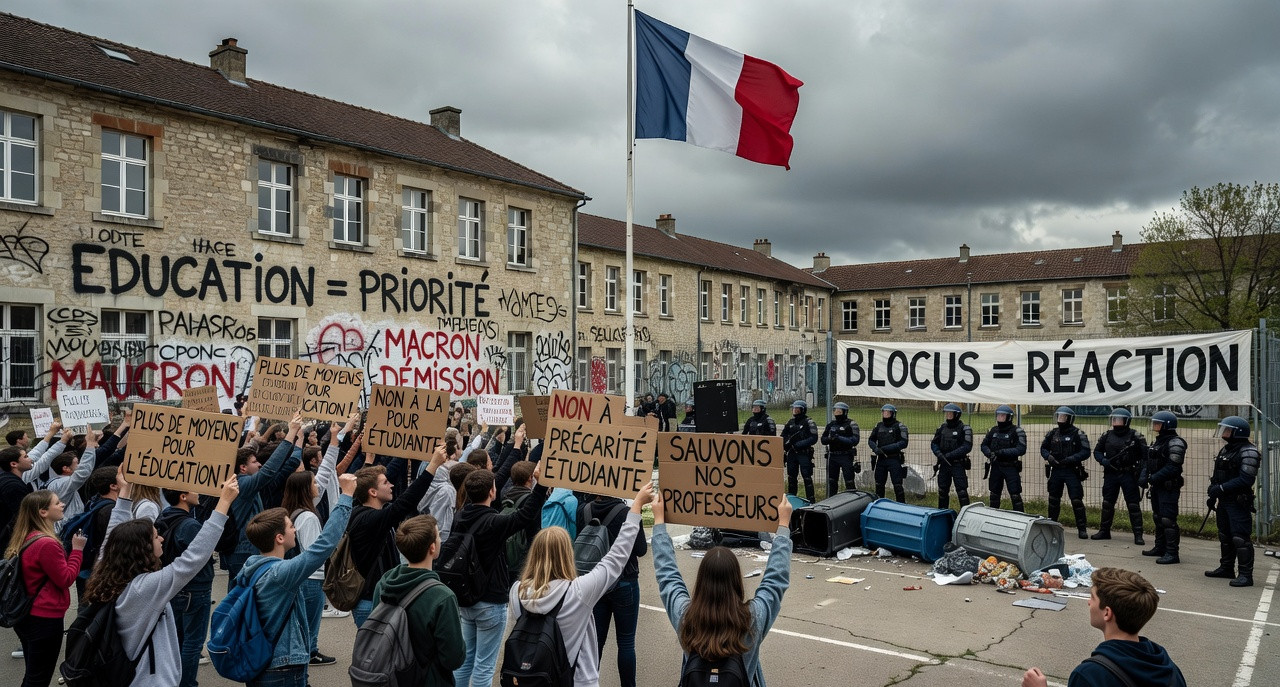 Crise éducative : le gouvernement Lecornu accusé d’immobilisme face à la colère des lycéens