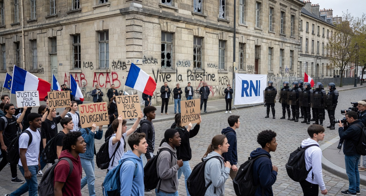 Lycéens contre Macron : LFI et RN s'affrontent sur les violences et les revendications