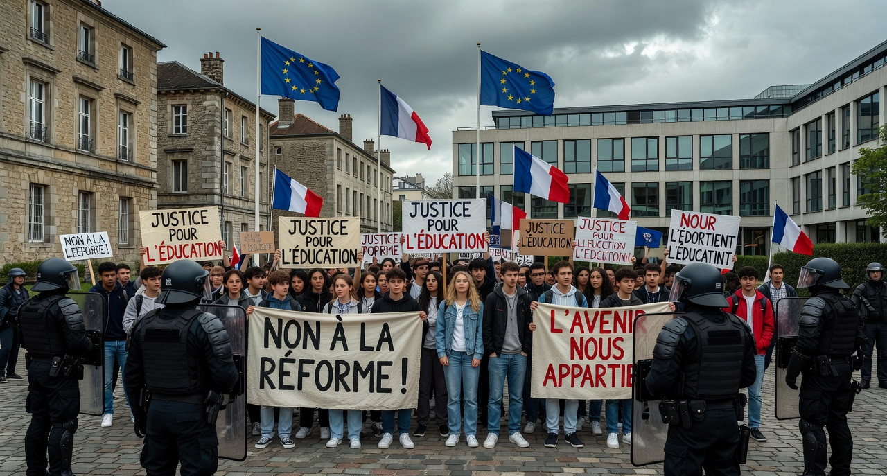 Crise lycéenne : le gouvernement Lecornu débordé entre répression et aveuglement politique