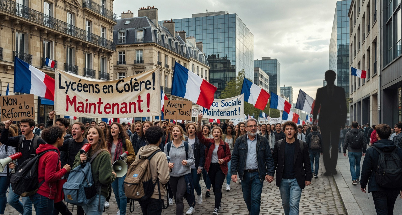 Lycéens en colère : quand le pouvoir tente de discréditer un mouvement social et sert malgré lui LFI