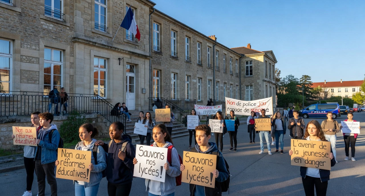 Émeutes lycéennes : l'extrême droite en embuscade pour instrumentaliser la colère sociale