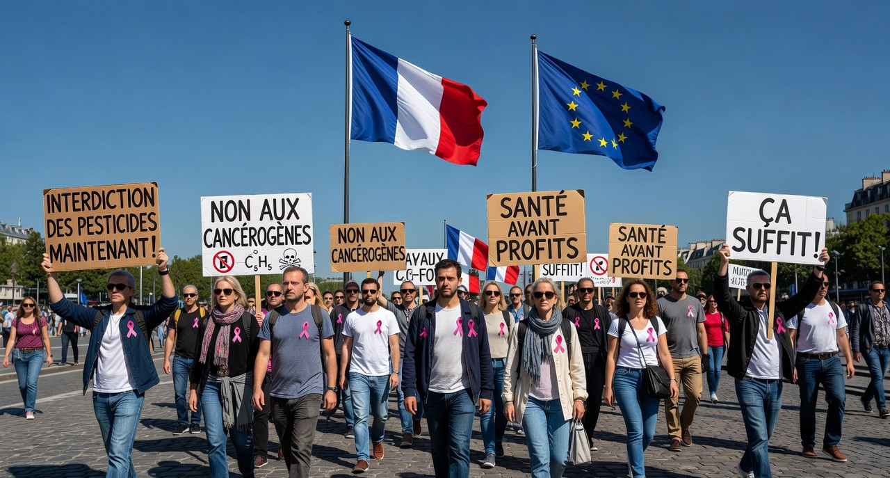 Mathilde Panot choque en boycottant Octobre rose : la gauche dénonce l'hypocrisie des pesticides