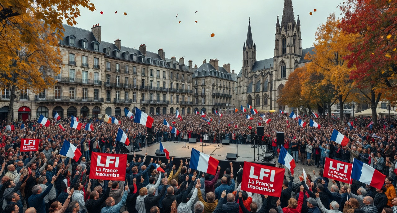 Mélenchon en tête des sondages : la gauche radicale en embuscade pour 2027 ?