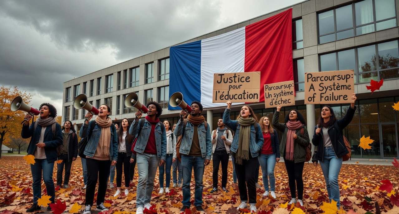 Guerre des mots entre Mélenchon et Attal : Parcoursup au cœur des tensions lycéennes