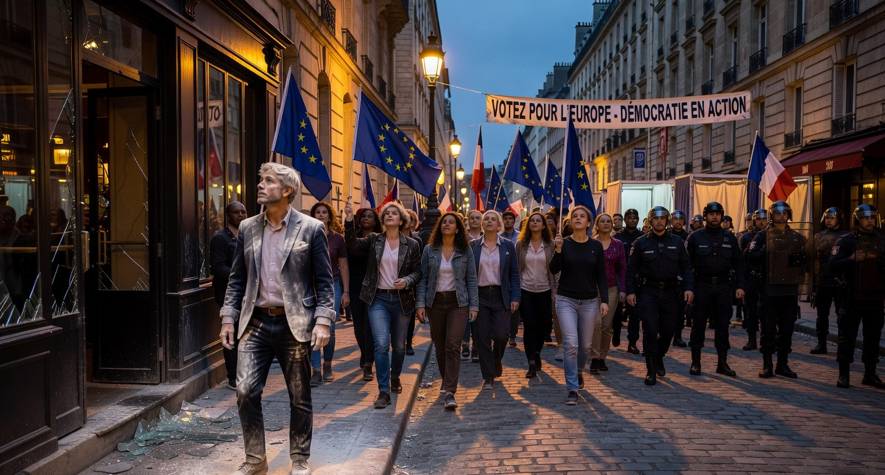 Glucksmann triomphe à la primaire sociale-démocrate, mais l’enfarinage et les tensions européennes assombrissent son horizon