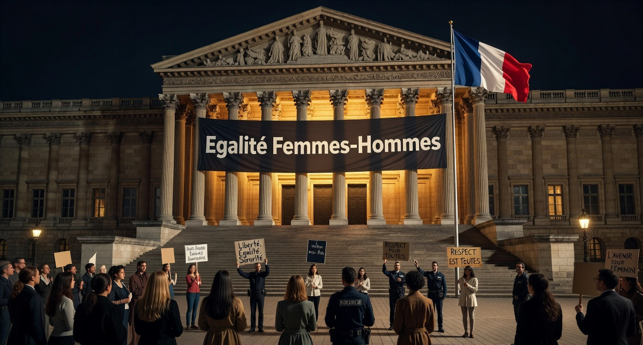 Violences sexistes : l'Assemblée vote une loi historique, la droite et l'extrême droite freinent des pieds