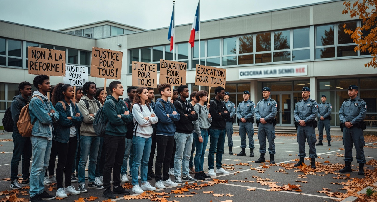 Lycées en crise : Attal minimise les blocages mais pointe un système éducatif à bout de souffle