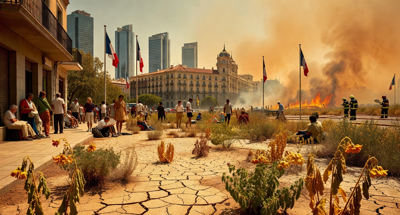 L’Espagne étouffe sous un septembre record : le climat se déchaîne, l’UE sonne l’alerte
