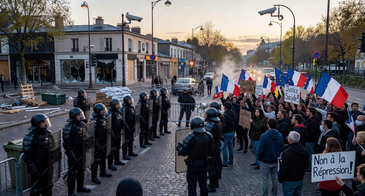 Macron durcit la répression : la garde à vue à 72h pour les émeutes du 17 octobre, une mesure controversée