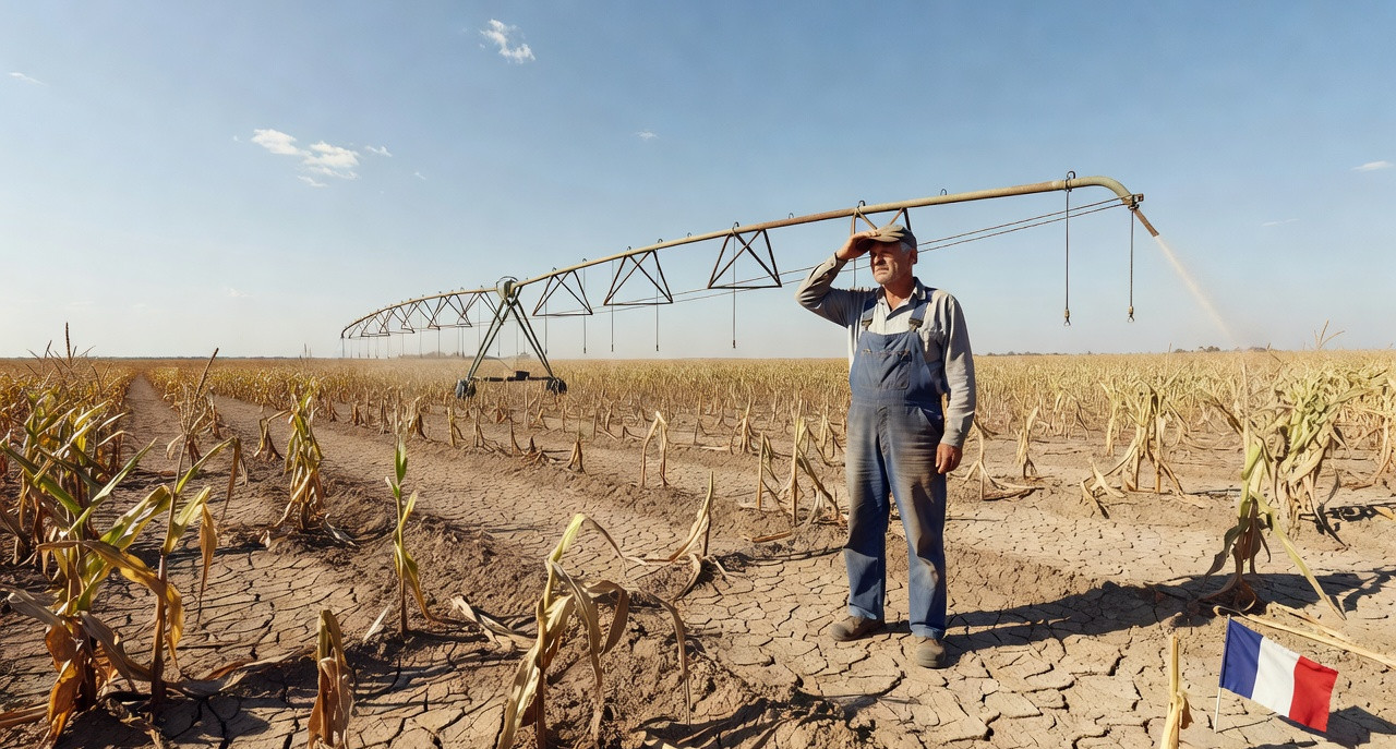 Sécheresse : le maïs français en crise, les agriculteurs menacent de tout perdre